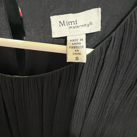 Mimi Maternity | Dresses | Black Knew Length Maternity Dress Great For A  Wedding Or Black Tie Event | Poshmark